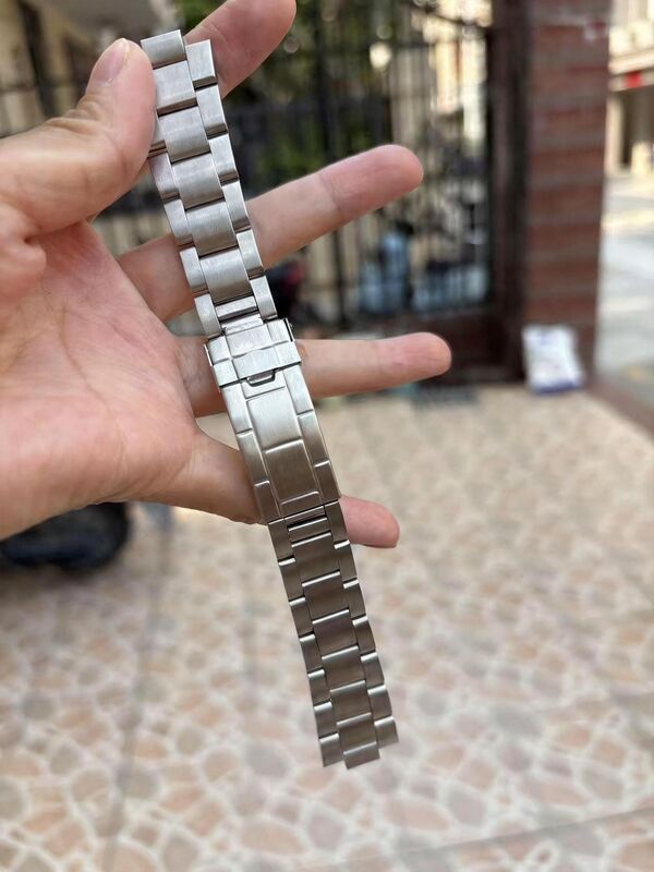19mm 20mm Luxury Men Jubilee Links Bracelet 316L Stainless Steel Watch Band Strap for RLX Daytona Water Ghost GMT Submari