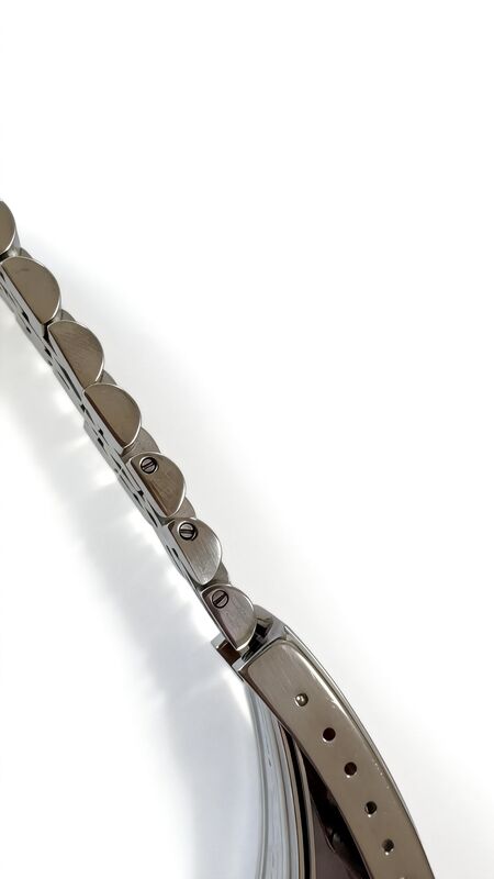 Wristband for RLX Datejust 1601 Solid Curved End 19mm 20mm 904L Stainless Steel Jubilee Watch Band Strap Deployment Clasp