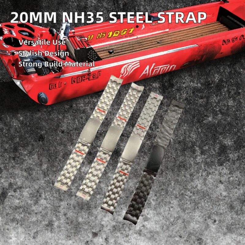 300 Stainless Steel Watch Strap for NH35 Movement 20mm Case Accessories Perfect Fit Watch Bands