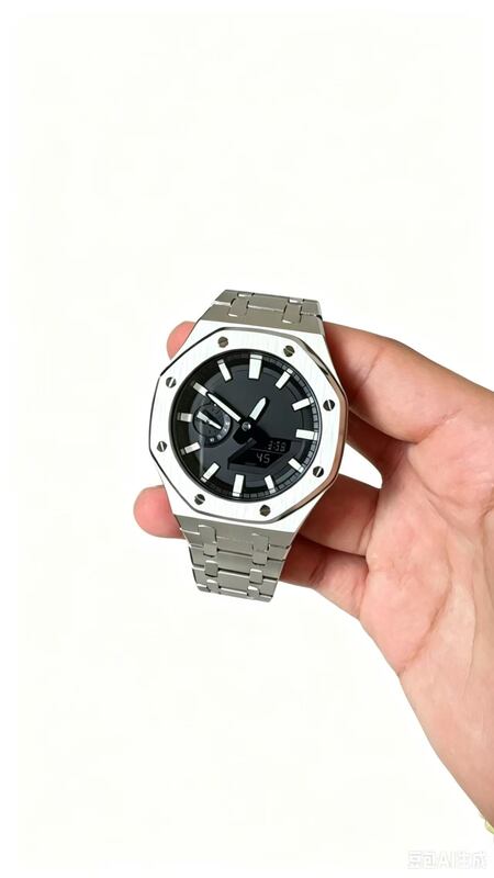 Watch Modification Accessories Metal Watch Case Mod Kit 316L Stainless Steel Luxury Modification Kit for GA2100 GA-2100 GA-2110