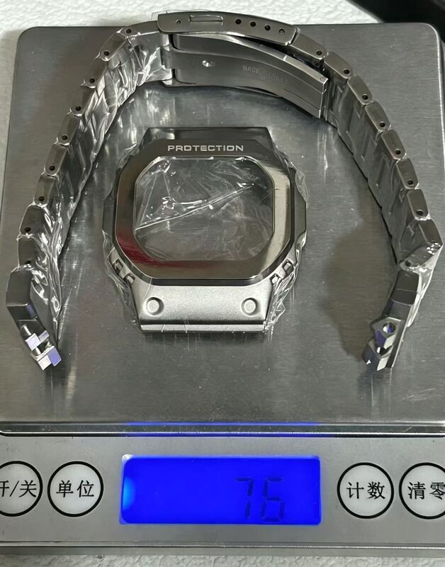 Watch Modification Accessories Metal Watch Case Mod Kit Titanium Stainless Steel Luxury Modification Kit for GMW-B5600 GWM5610