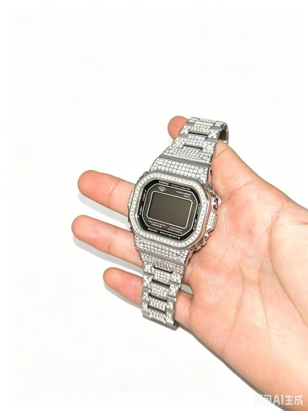 Watch Modification Accessories Diamond Watch Case Mod Kit Titanium Stainless Steel Luxury Modification Kit for DW5600/GW5610