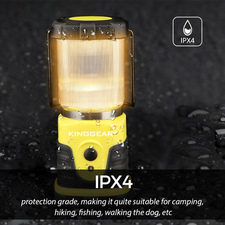 Lightweight 250 Lumen LED Camping Lantern with 3 Light Modes for Hiking and Outdoor Use