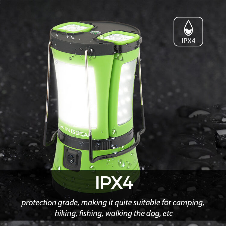 500 Lumen LED Camping Lantern with Detachable Flashlights and Lithium Battery Portable LED Light