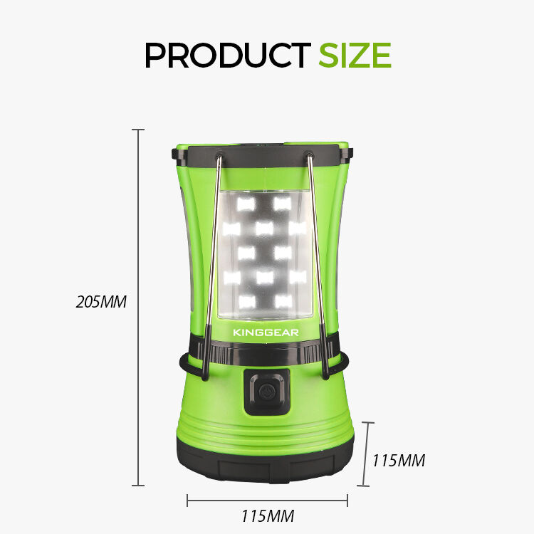500 Lumen LED Camping Lantern with Detachable Flashlights and Lithium Battery Portable LED Light