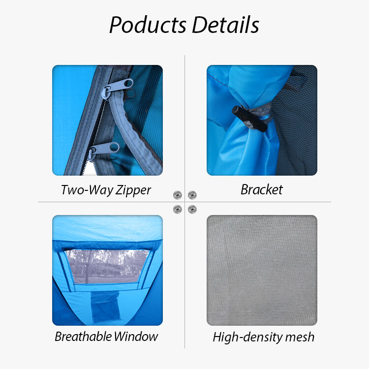 3-4 Person Waterproof Pop up Tent with Automatic Setup for Camping and Travel