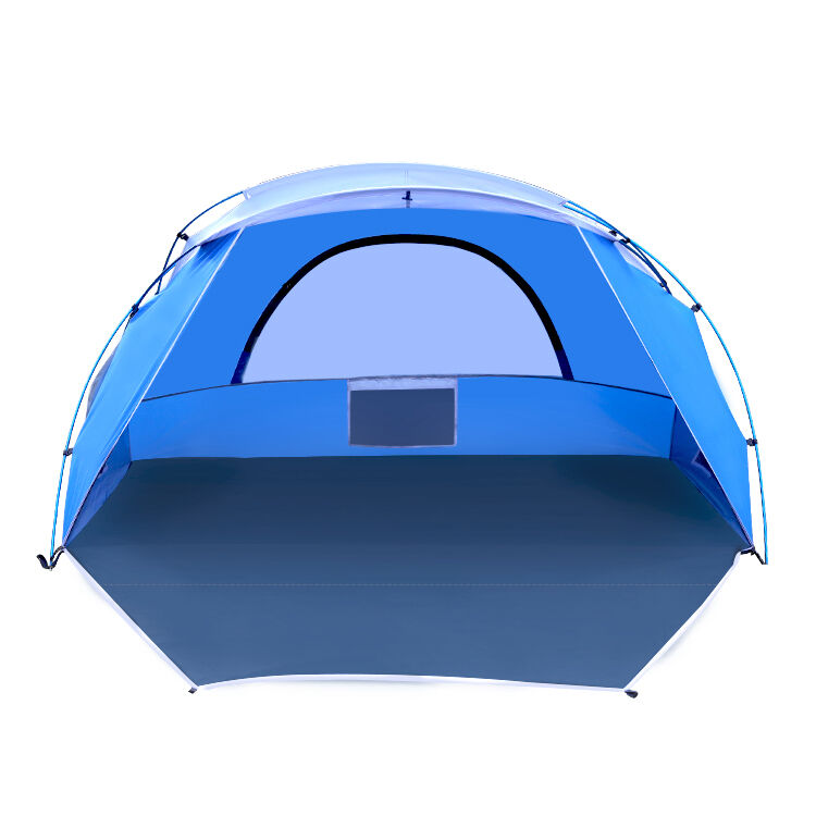 Lightweight Easy Setup Waterproof Camping Tent for 2-3 Person Beach Tent with UV Sun Shade