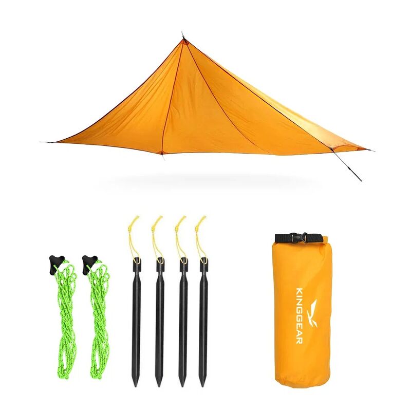 Kinggear Ultralight 0.57kg Waterproof 1000-1500 mm 210T Polyester Fabric Camping Tent Beach Tent