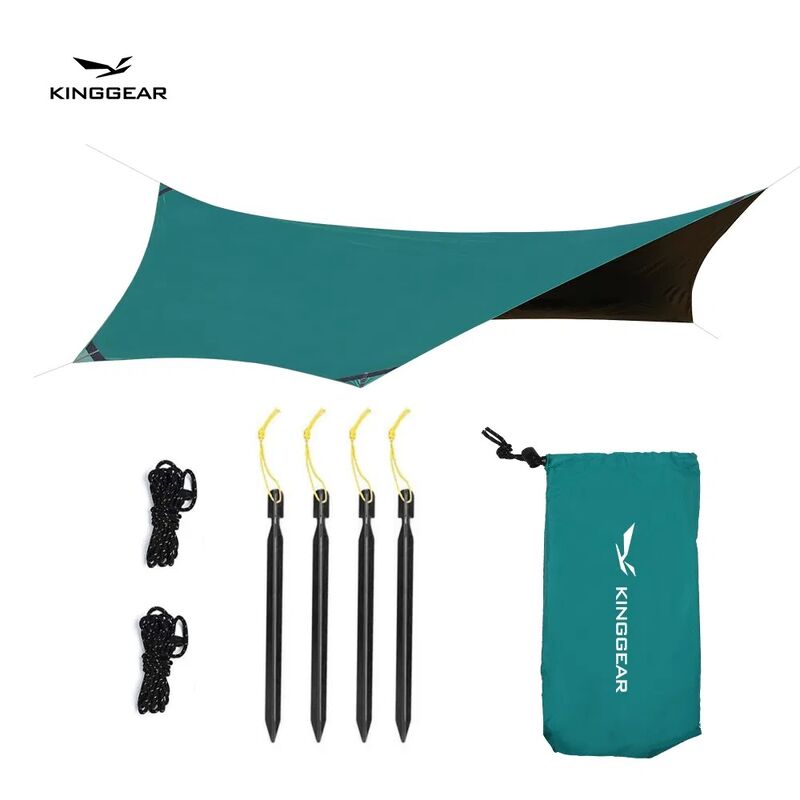 Kinggear Waterproof UV Resistant Lightweight Camping Tent and Beach Tent for Outdoor Adventures
