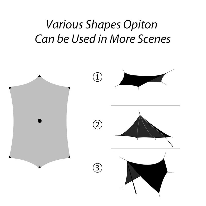 Kinggear Waterproof UV Resistant Lightweight Camping Tent and Beach Tent for Outdoor Adventures