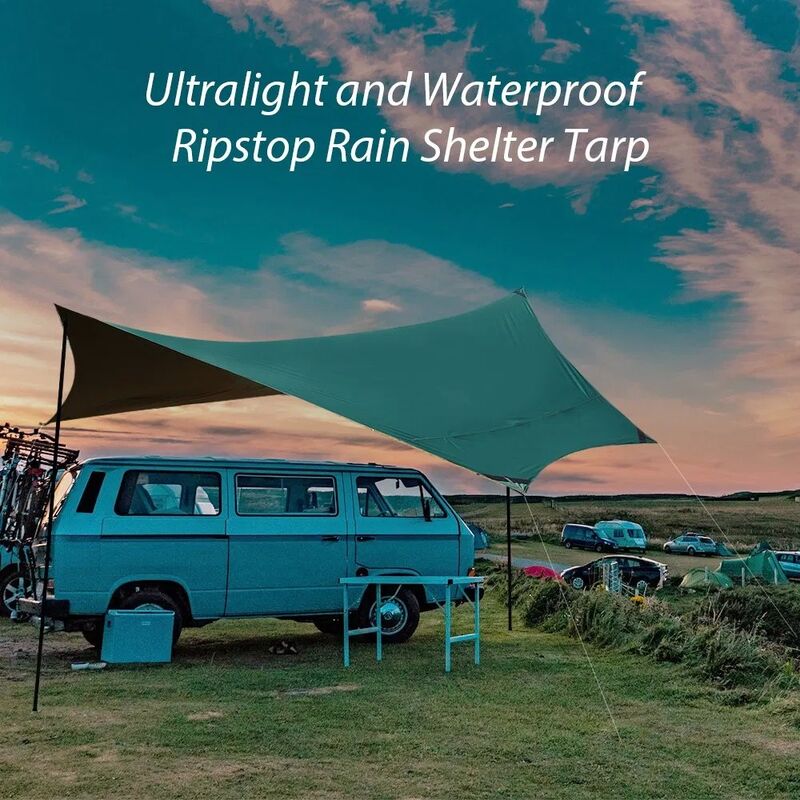 Kinggear Waterproof UV Resistant Lightweight Camping Tent and Beach Tent for Outdoor Adventures