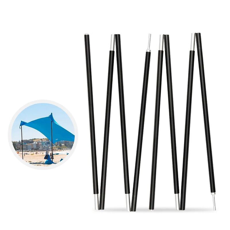Ultralight Foldable 13mm Diameter Aluminum Camping Tent Pole for Outdoor Tarp Support