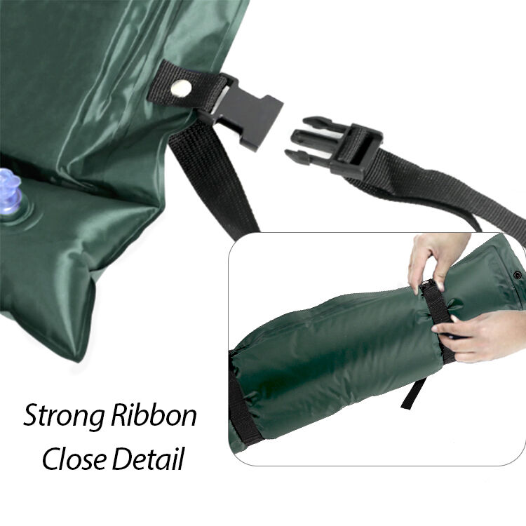 Kinggear Portable Foldable PVC Coated Camping Mat with Customized Design Self-Inflating Mat
