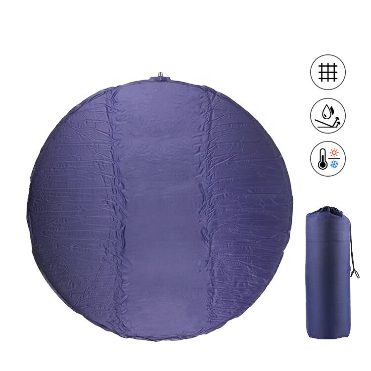 Kinggear 106*106*3cm Size Self Inflating Camping Mat with PU Foam Padding and Customizable Design