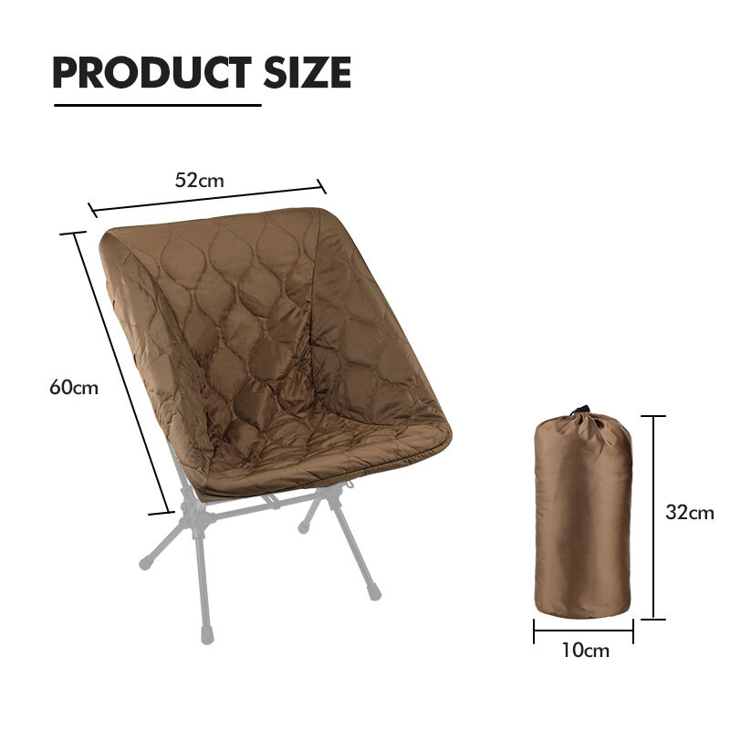 Eco-Friendly 40D 380T NIG Folding Camping Chair Cover 52*60cm/54*60cm for Outdoor Camping