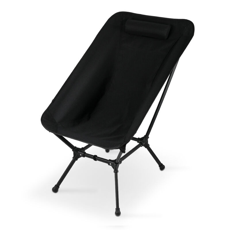 Kinggear Outdoor Lightweight Adjustable Folding Camping Chair with Oxford Cloth and Aluminum Frame