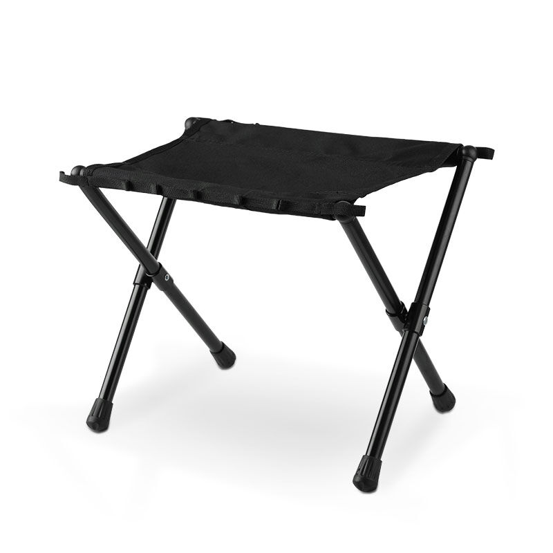 Kinggear 550g Weight Mini Camp Stool with 80kg Load Bearing and Aluminum Frame for Outdoor Camping