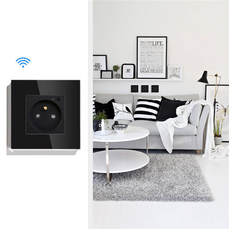 WiFi-Enabled Smart Socket with 16A Max Current for Modular DIN Rail Systems
