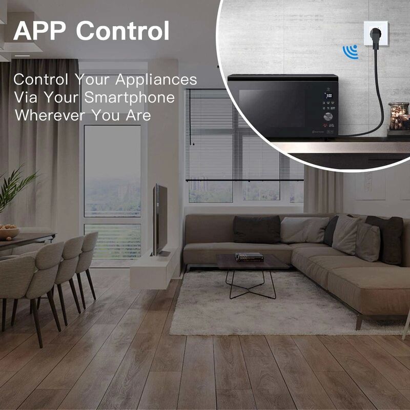 Smart Waterproof Wall Outlet with USB-C Port and Power Meter for Modern Homes
