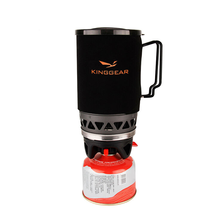 Kinggear Portable Camping Stove with 1000W Power and Flame Retardant ABS for Outdoor Cooking
