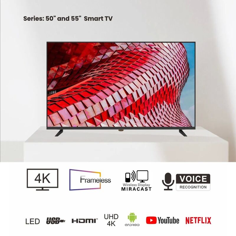 32inch Smart TV with Android 11/12/13 and LED Backlight for Home and Hotel Use