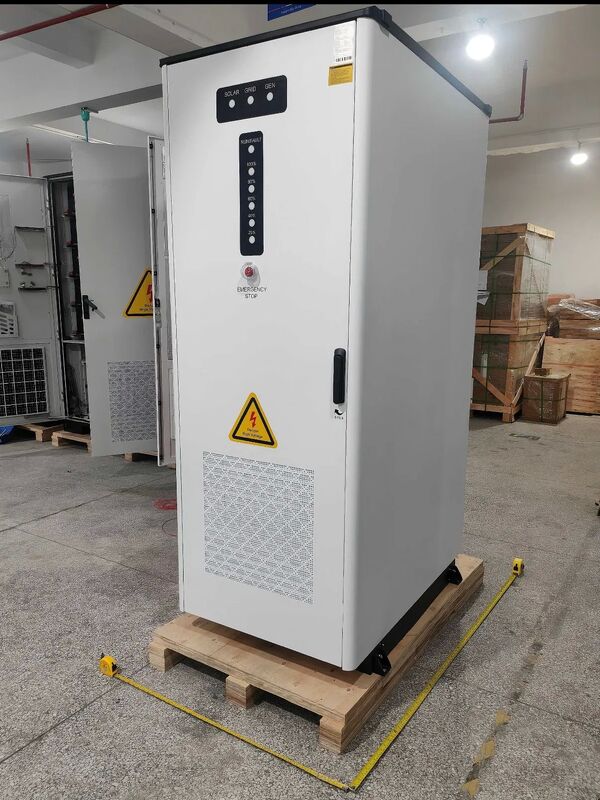 100kWh+55kW Energy Storage System with LiFePO4 Battery and IP54 Protection BESS Cabinet