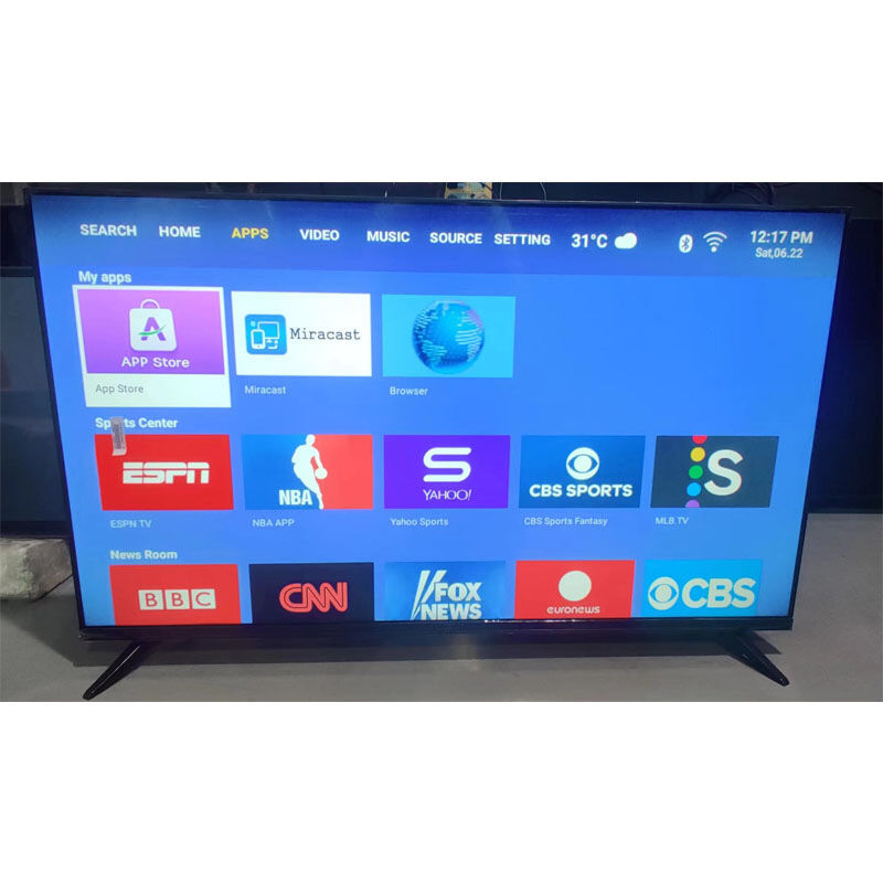 32 Inch Smart TV with HD Resolution and Android OS for Home and Hotel Use