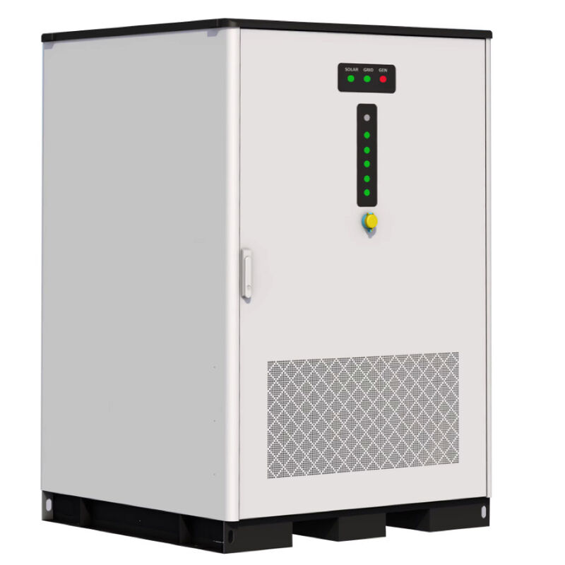 100KWh LiFePO4 IP54 BESS Cabinet - Industrial and Commercial Energy Storage System for Hybrid PV-Diesel Microgrid
