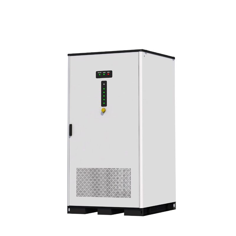 LiFePO4 Battery Energy Storage Cabinet with 100kWh+55kW Power, 6000 Cycles (80%Dod) and IP54 Protection for Industrial Parks