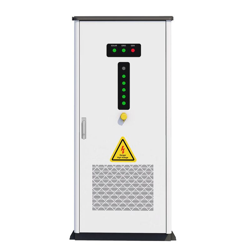 100kWh-500kWh Energy Capacity LiFePO4 Battery Hybrid PV-Diesel Microgrid BESS Cabinet with IP54 Protection