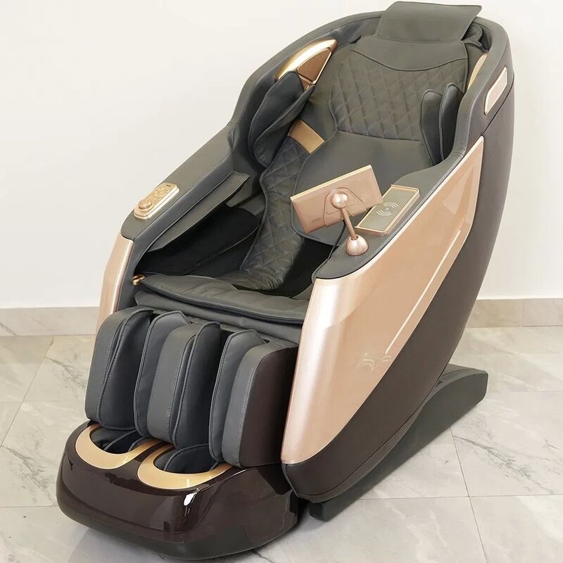 SL Track Massage Chair with 3D Mechanism Core Zero Gravity Mode and Bluetooth Music Function