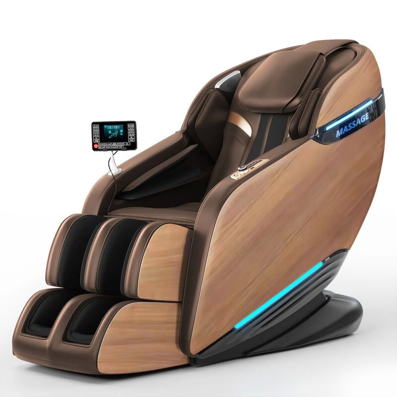 SL Track Massage Chair with 3D Manipulator Zero Gravity Capsule and Full Body Air Pressure Massage