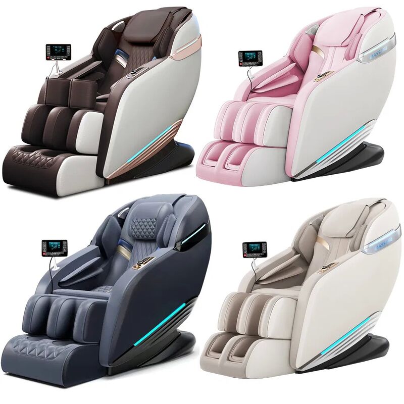 SL Track Massage Chair with 3D Manipulator Zero Gravity Capsule and Full Body Air Pressure Massage