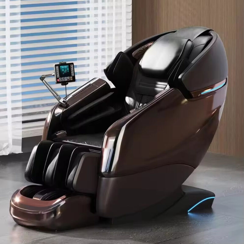 SL Track Massage Chair with Zero Gravity Design Heart Rate Detection and Wireless Charging