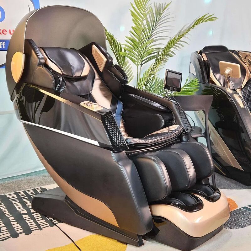 2024 Zero Gravity Mode SL Track Massage Chair with Bluetooth Music Function and Noise-Cancelling Hood