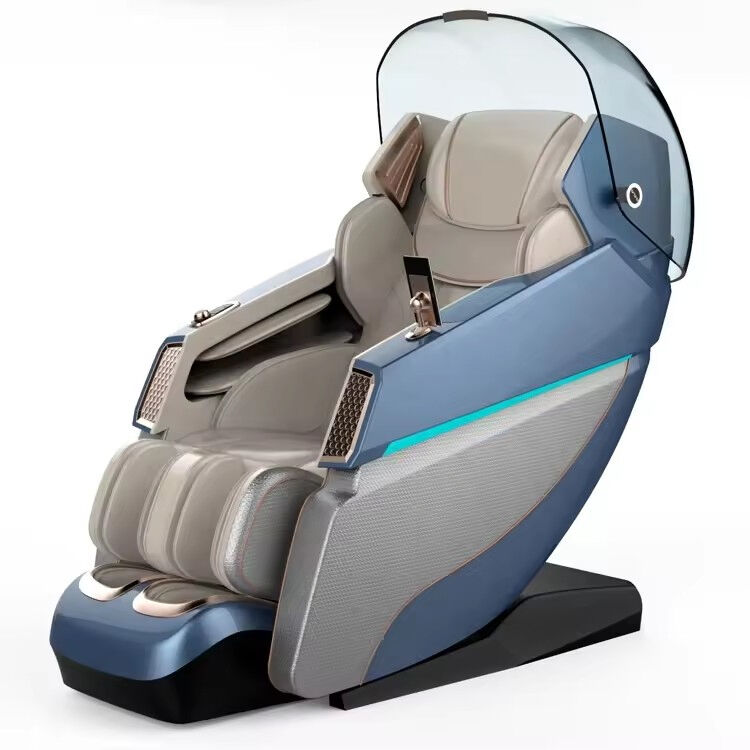 2024 Zero Gravity Mode SL Track Massage Chair with Bluetooth Music Function and Noise-Cancelling Hood