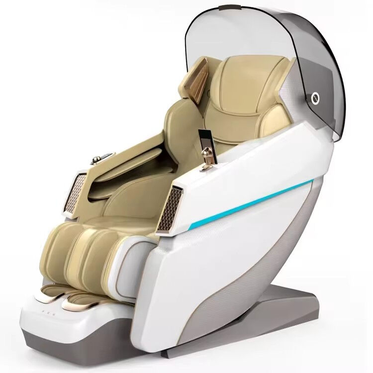 2024 Zero Gravity Mode SL Track Massage Chair with Bluetooth Music Function and Noise-Cancelling Hood