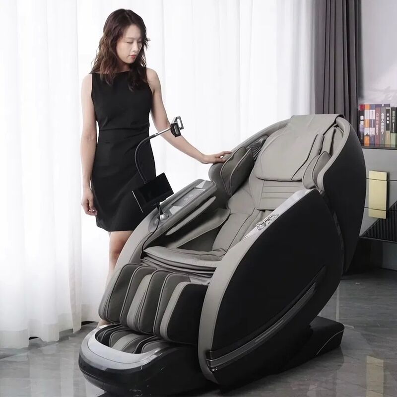 GUOHENG 120W Electric Chair Massager with Zero Gravity Design and Wireless Charging SL Track Massage Chair