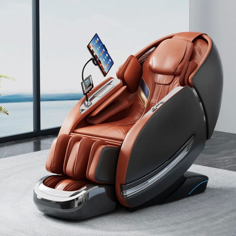 GUOHENG 120W Electric Chair Massager with Zero Gravity Design and Wireless Charging SL Track Massage Chair