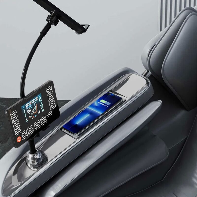 GUOHENG 120W Electric Chair Massager with Zero Gravity Design and Wireless Charging SL Track Massage Chair