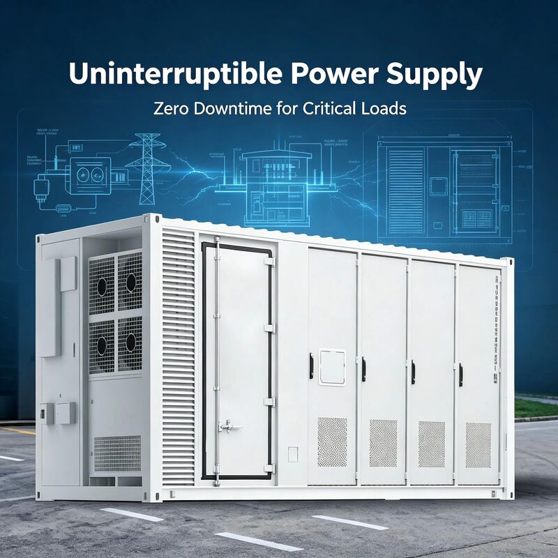 2MWh Containerized Energy Storage System with Advanced Liquid-Cooling Scalable 1MWh-100MWh and IP65 Weatherproof