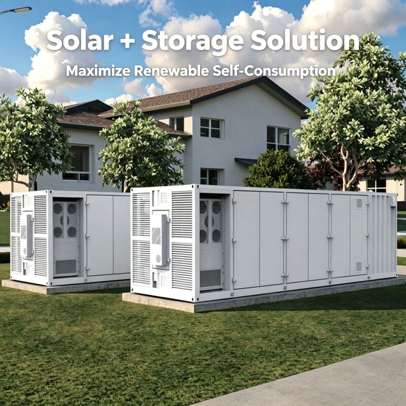 Containerized Energy Storage System BESS with 1MWh-5MWh Customizable Capacity 6000 Cycles and Full Liquid Cooling
