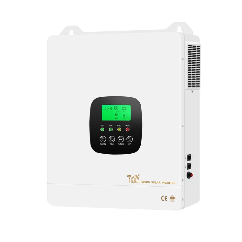 Hybrid Solar Inverter with Ultra-wide MPPT Range 30Vdc-80Vdc and Bidirectional Energy Storage for Pure Sine Wave Output
