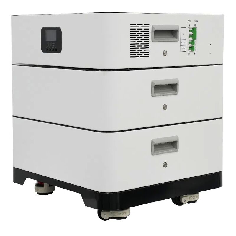 200V High Voltage Home Energy Storage System with 5.12kWh Nominal Capacity and Modular Stackable Design