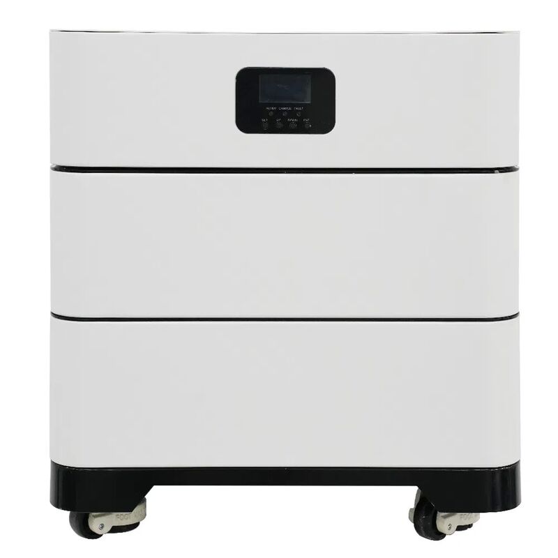 200V High Voltage Home Energy Storage System with 5.12kWh Nominal Capacity and Modular Stackable Design