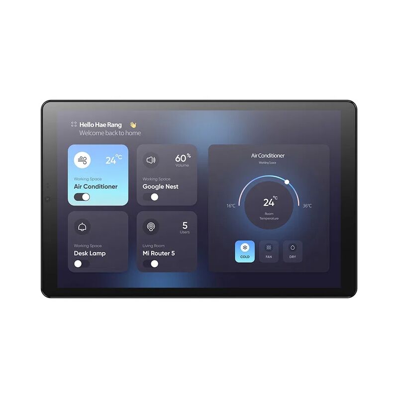 10.1-inch Full HD Touchscreen Android Tablet PC with Power over Ethernet (PoE) and Octa-Core MT8768 Processor for Smart Control