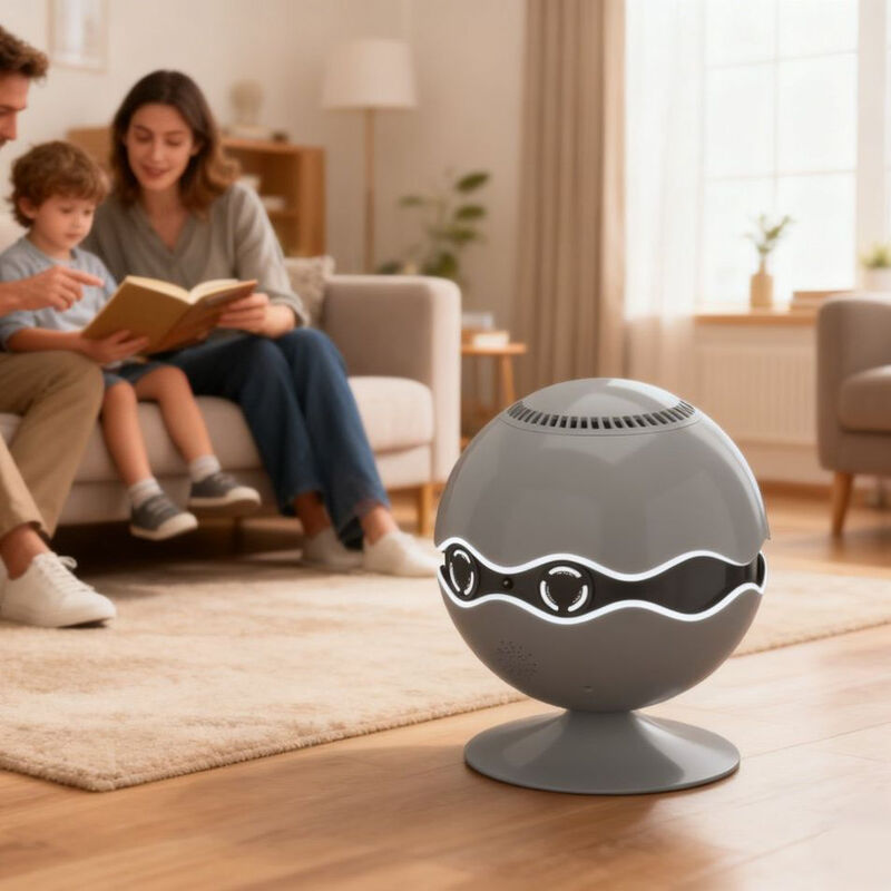 Desktop Plasma Air Purifier with 99.99% Sterilization Rate and 400m³/h Air Volume Using DBD Plasma Technology