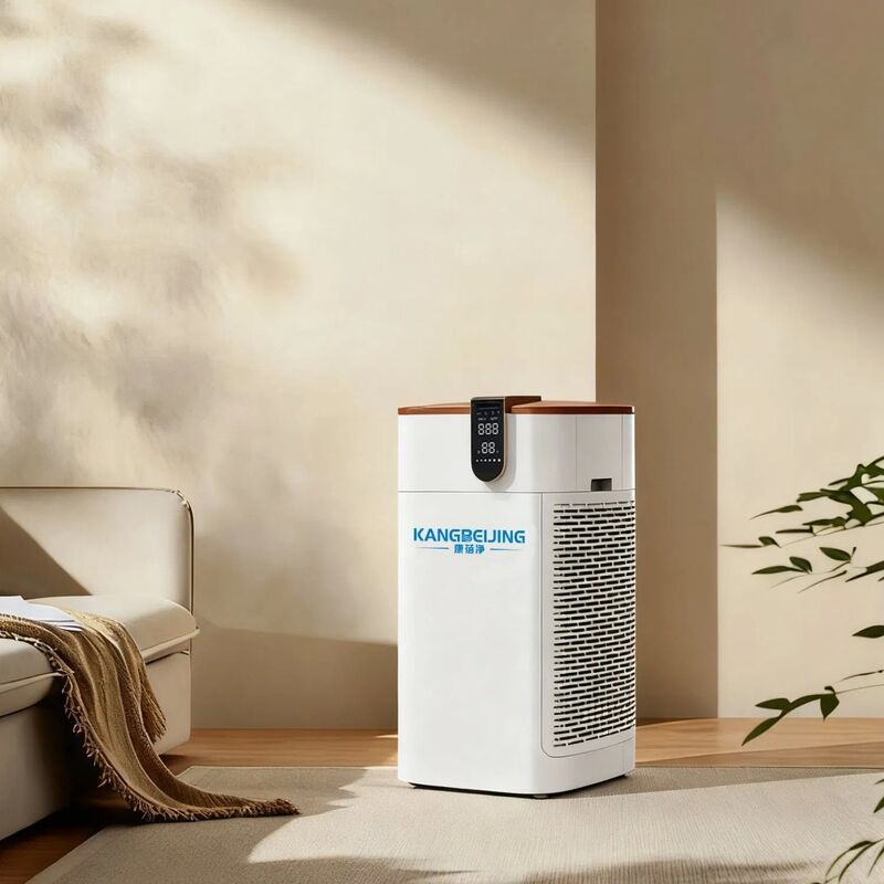 2025 New Portable Plasma Air Purifier with 99.99% Sterilization Rate and 800m³/h Airflow Using DBD Plasma Technology