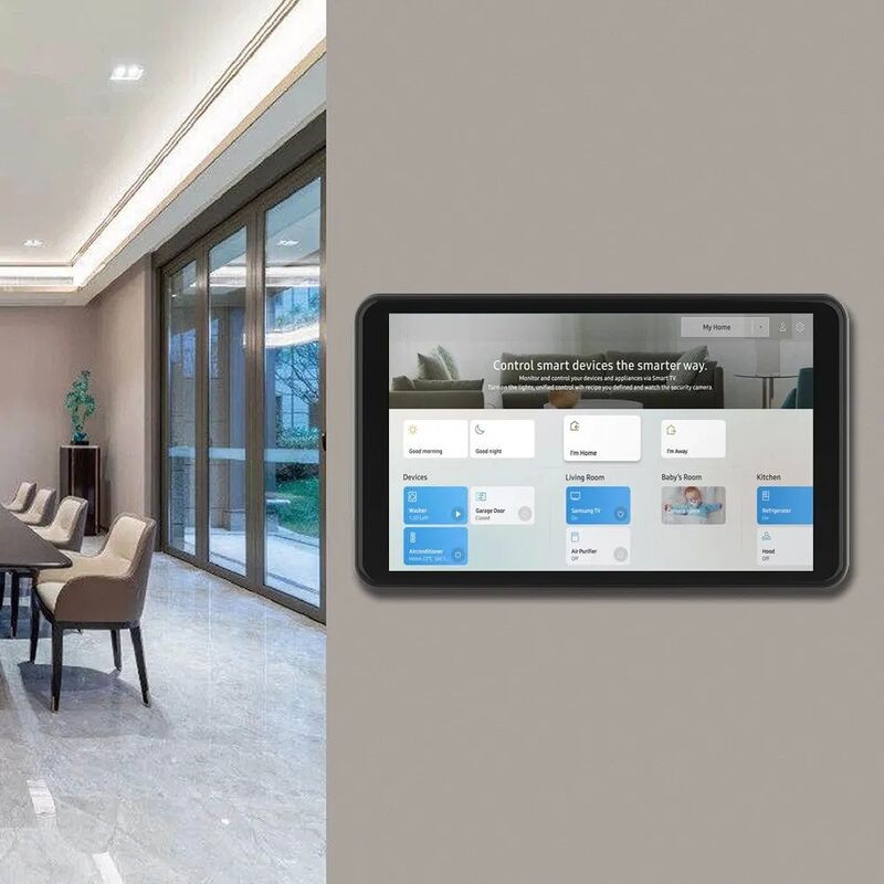 7inch Touch Screen Smart Control Panel with Zigbee Communication and POE Support for Smart Home