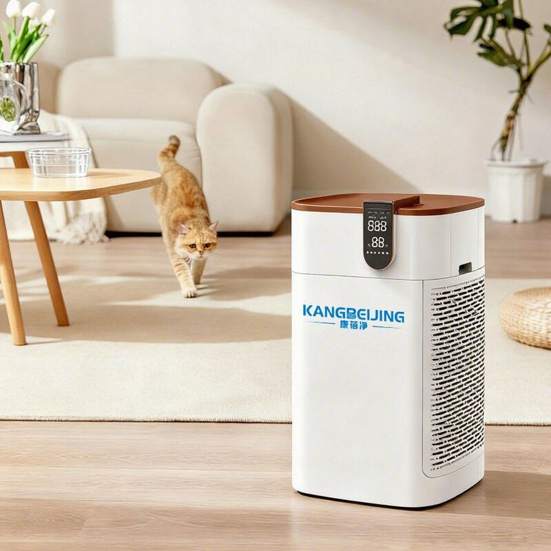DBD Plasma Technology HEPA Air Purifier with 99.99% Sterilization Rate and 800m³/h Airflow